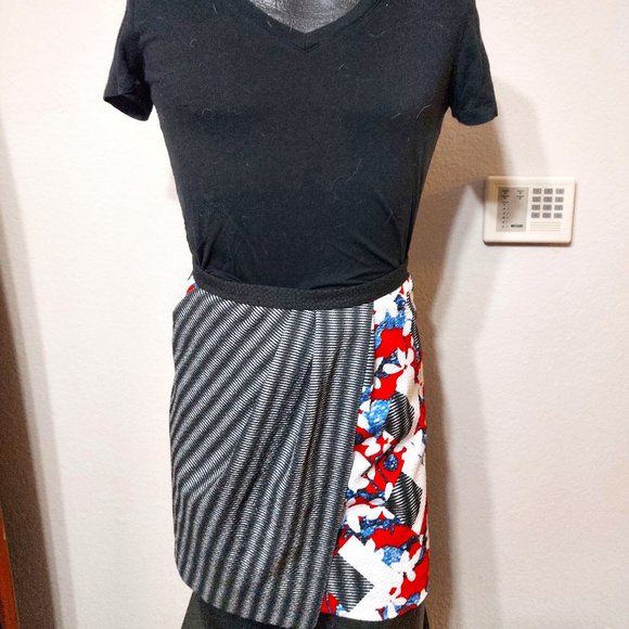 Peter Pilotto for Target - Floral and Diamond Graphic Print Skirt - Picture 1 of 7
